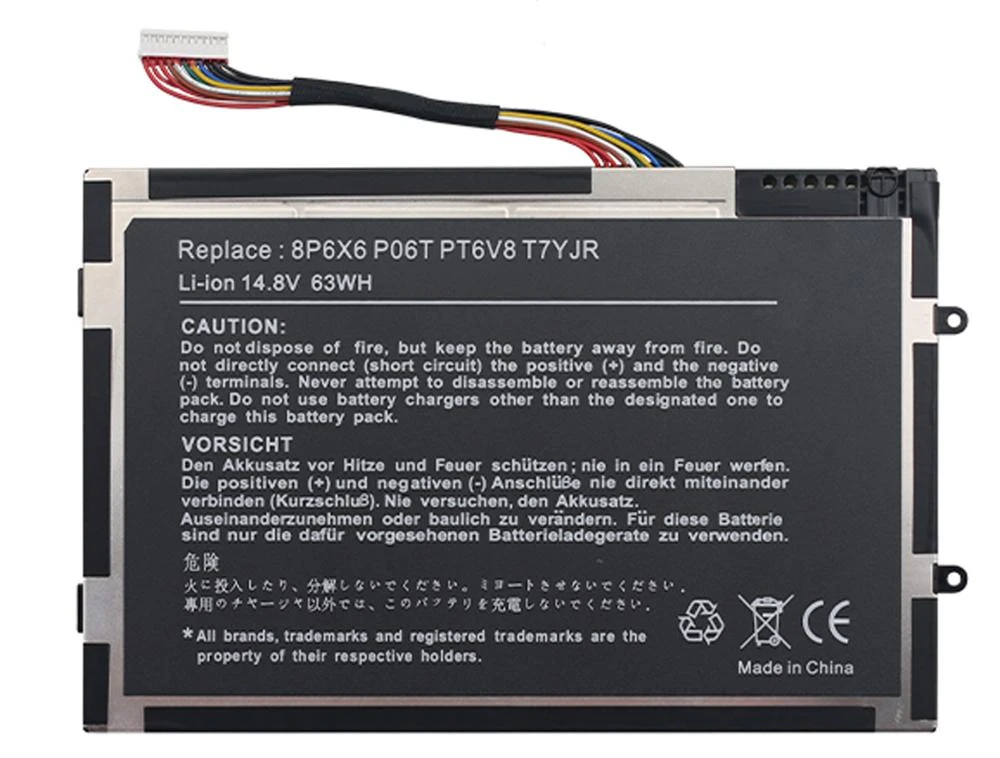 63Wh 8Cell Dell Alienware M14x R 1Battery