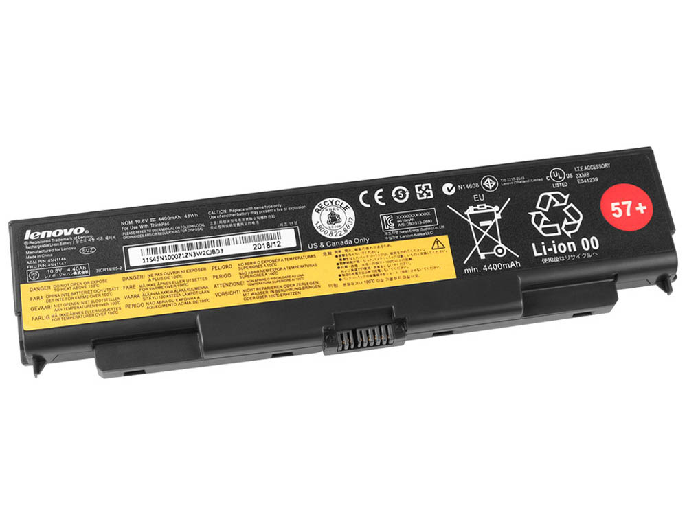 57Wh 6Cell Lenovo ThinkPad L440 Battery