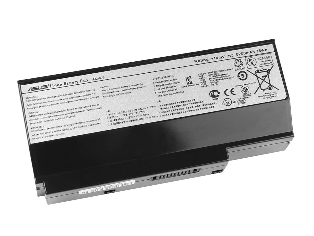 8 Cell Asus G73SW-TZ121V G73SW-TZ146V G73SW-TZ200V Battery