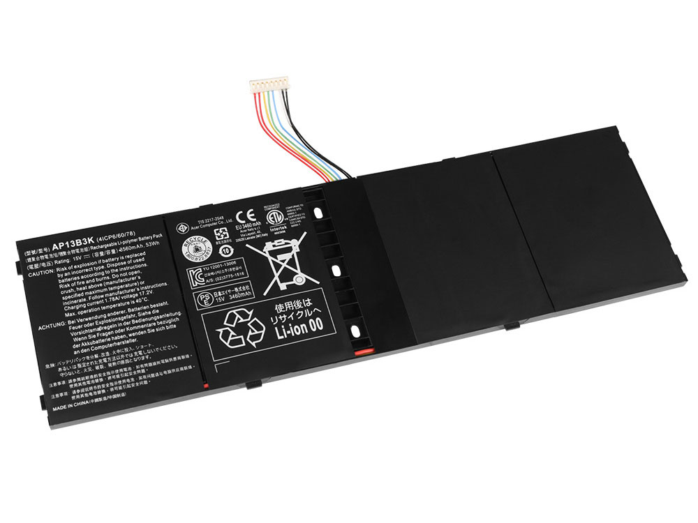 3560mAh Acer AP13B3K AP13B8K KT.00403.013 KT.00403.015 Battery