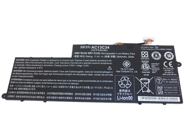 2640mAh Battery Acer Aspire V5-132 V5-132P