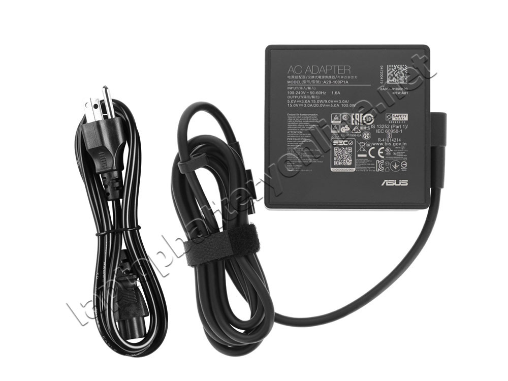 100W USB-C Charger Acer Swift 3 OLED SF314-71-54UR AC Adapter + Cable