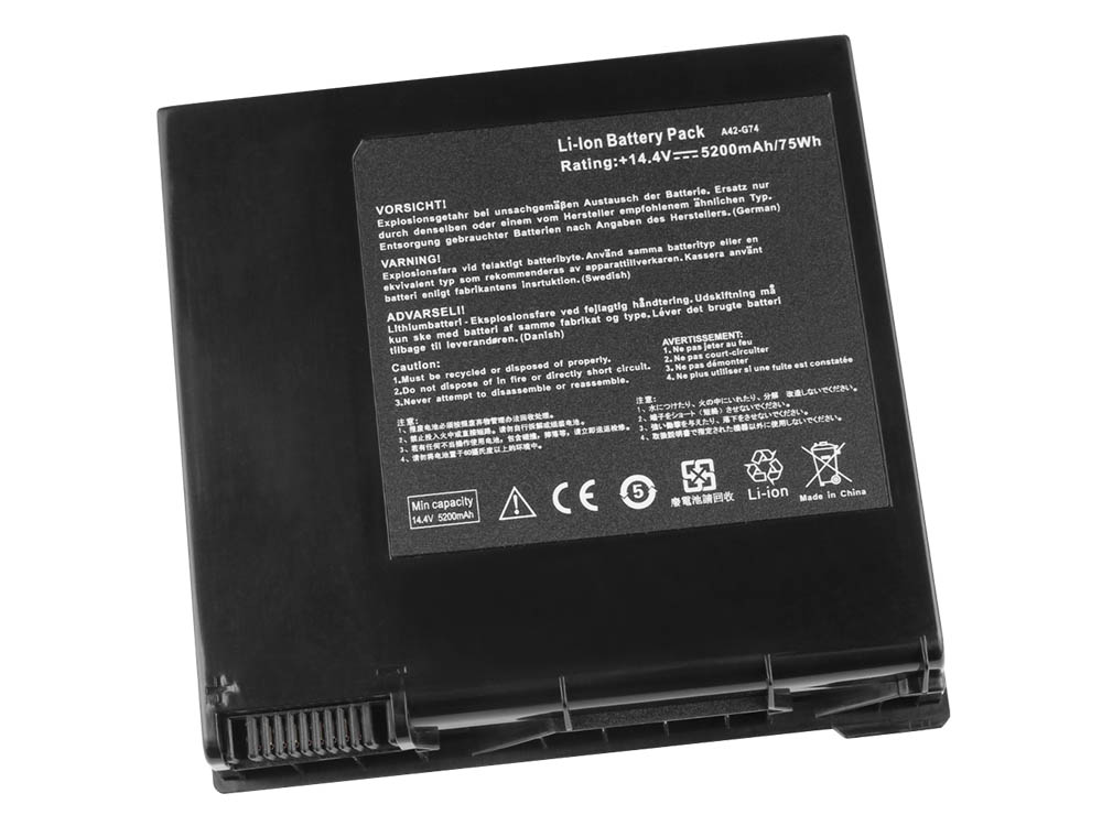 8 Cell Asus A42-G74 ICR18650-26F LC42SD128 Battery