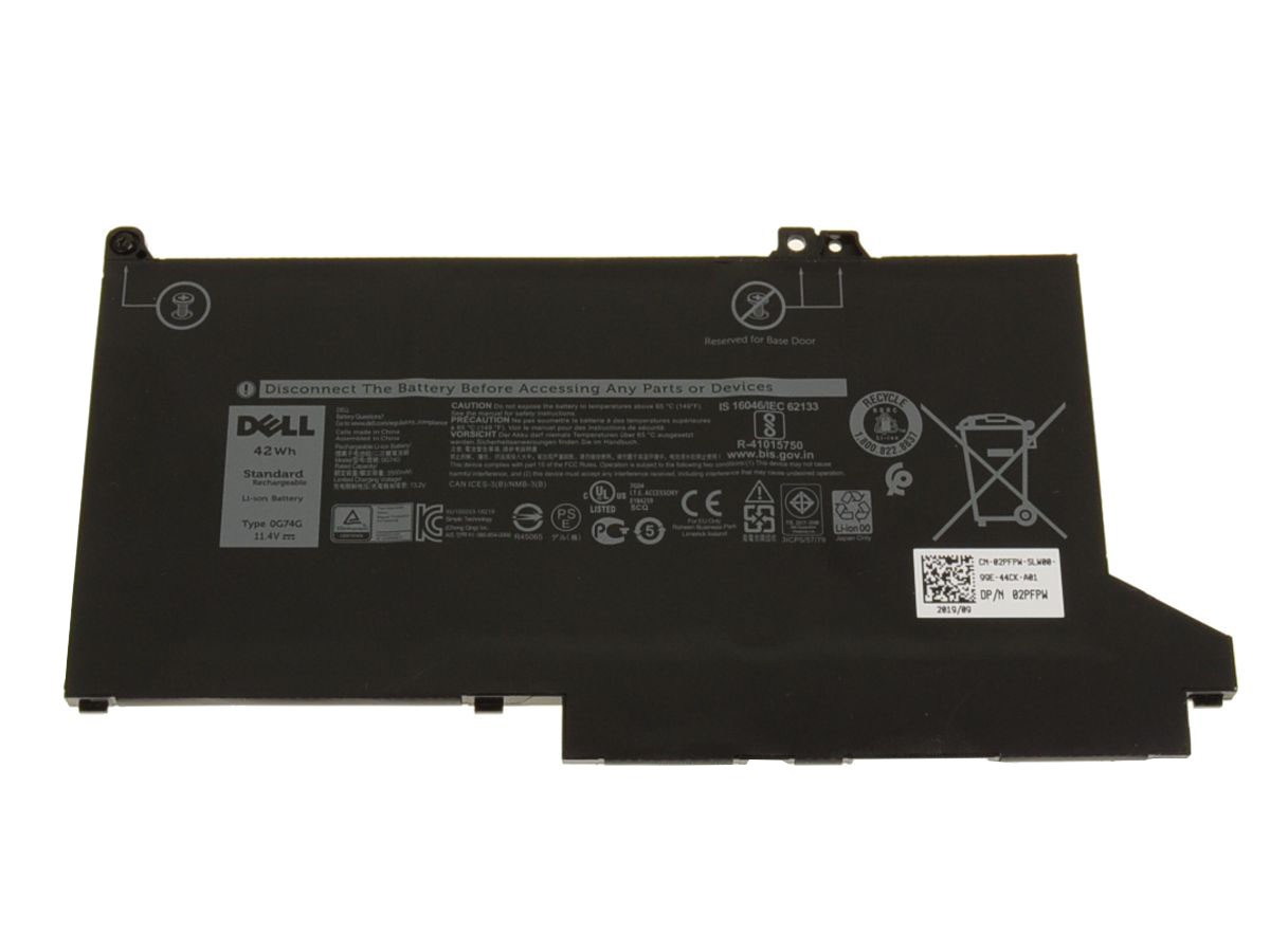 Original 3500mAh 42Wh Battery Dell Latitude 5300 2-in-1 P96G001