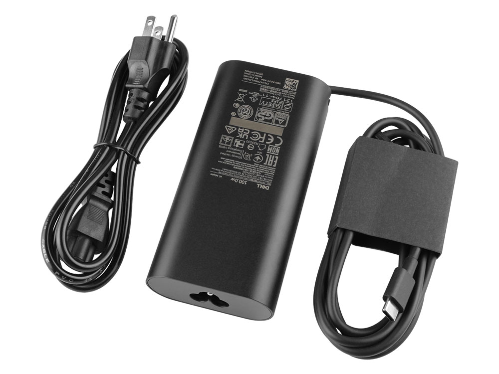 Original 100W USB-C Charger Dell Latitude 3450 P51G P51G001 AC Adapter + Cable