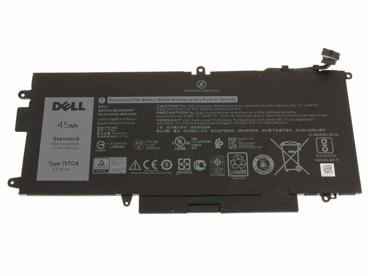 Original Battery Dell 71TG4 071TG4 7ITG4 3940mAh 45Wh