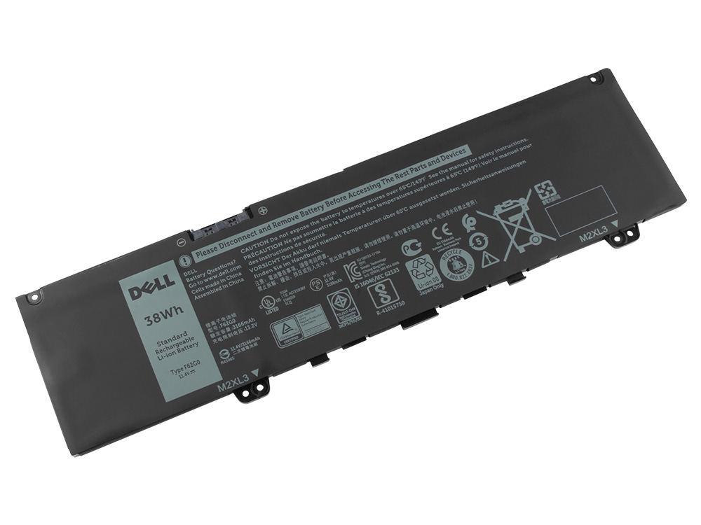 Original 3166mAh 38Wh 3 Cell Dell Inspiron 13 7386 P91G001 Battery