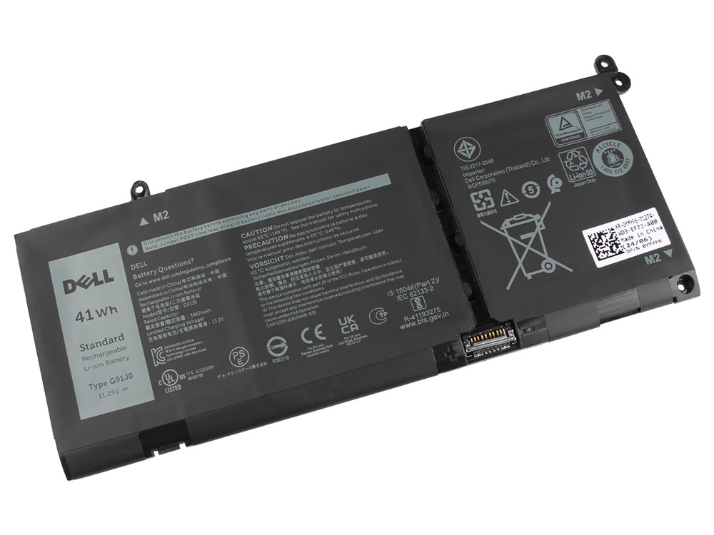 Original Battery Dell G91J0 3640mAh 41Wh