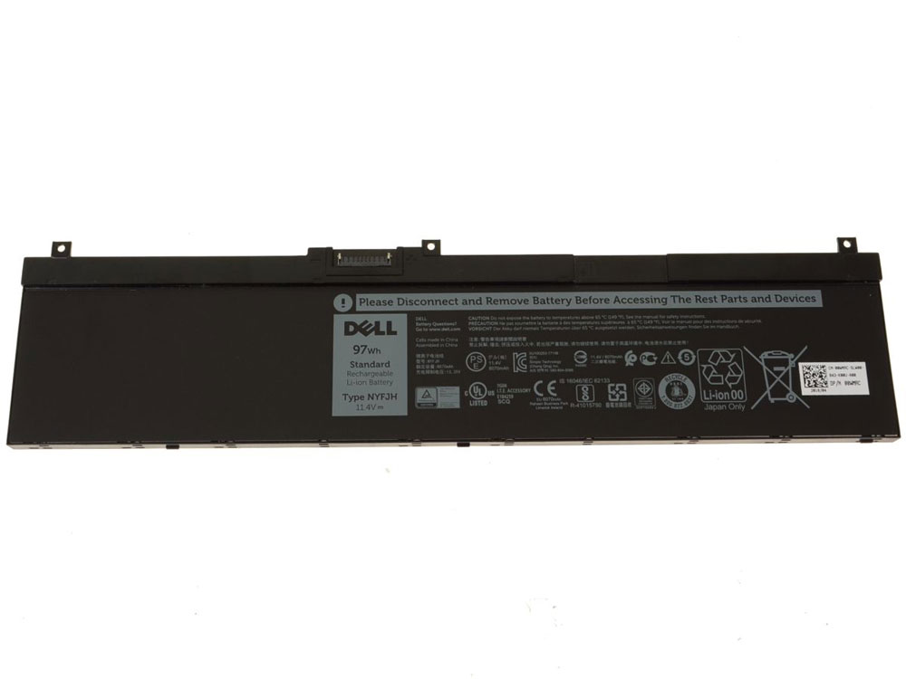 Original Dell Precision 7530-68XJY Battery 97Wh