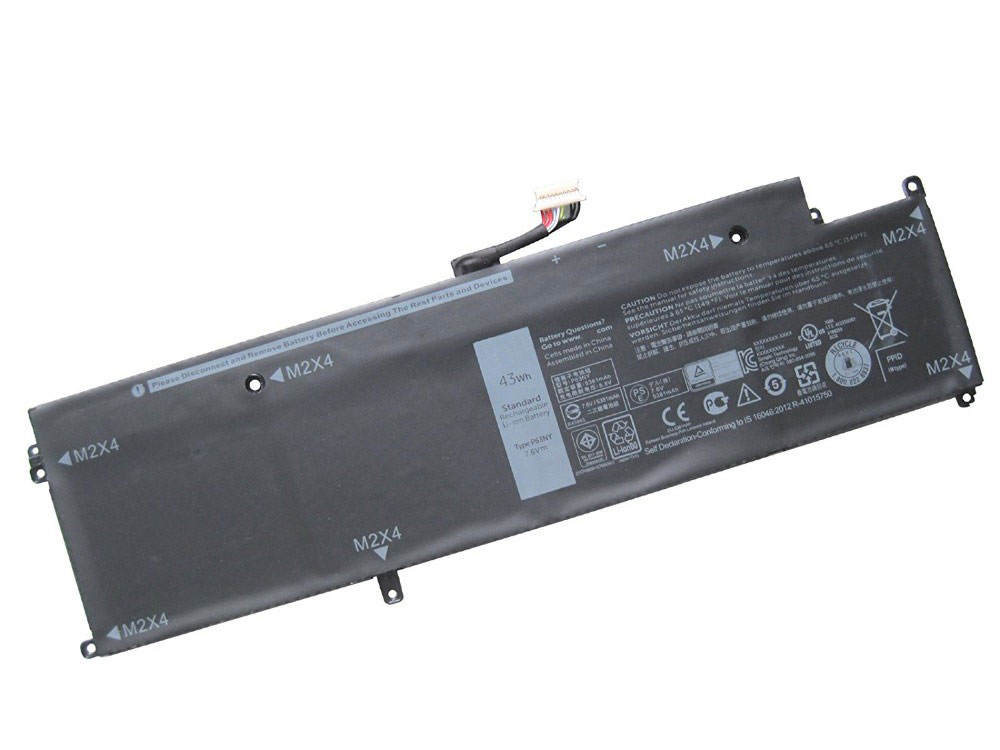 Original 7.6V 43Wh Dell 4H34M 04H34M Battery