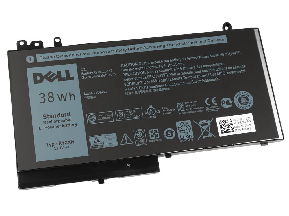 Original 38Wh 3-Cell Dell 5TFCY VYXTW 9P4D2 VVXTW Battery