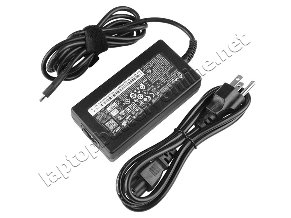 Original 100W USB-C Charger Acer 27.Q7DN2.003 AC Adapter + Cable