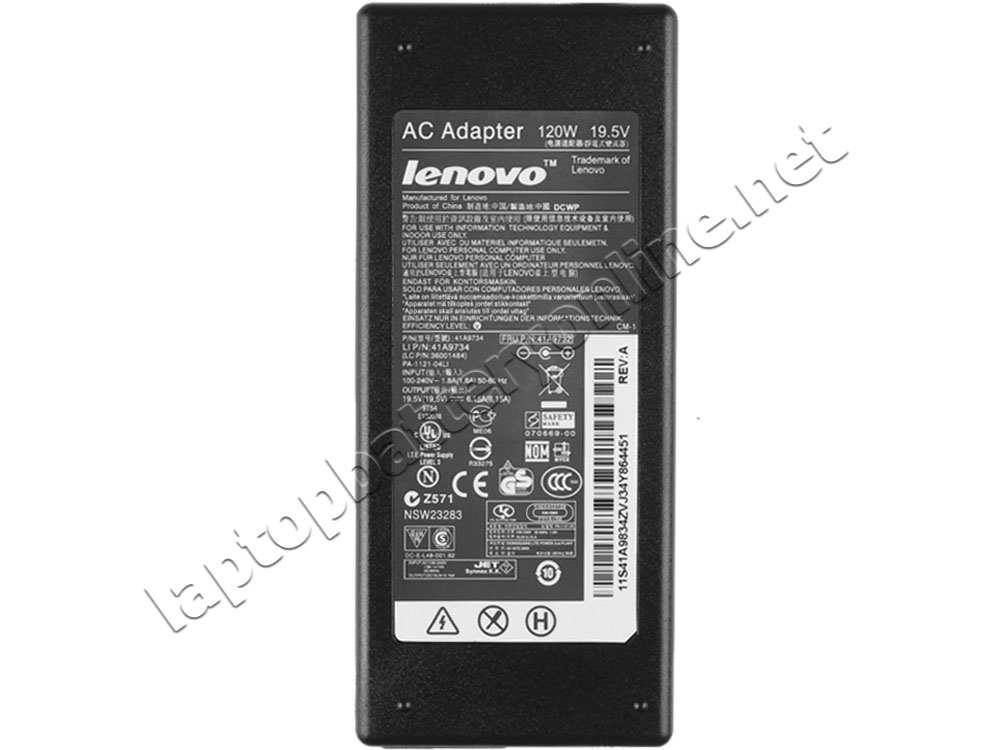Original 120W Lenovo IdeaPad Y410P 59369916 AC Adapter Charger Power Supply - Click Image to Close