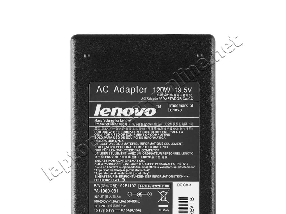 Original 120W Lenovo IdeaCentre A720-001 AC Adapter Charger Power Supply - Click Image to Close