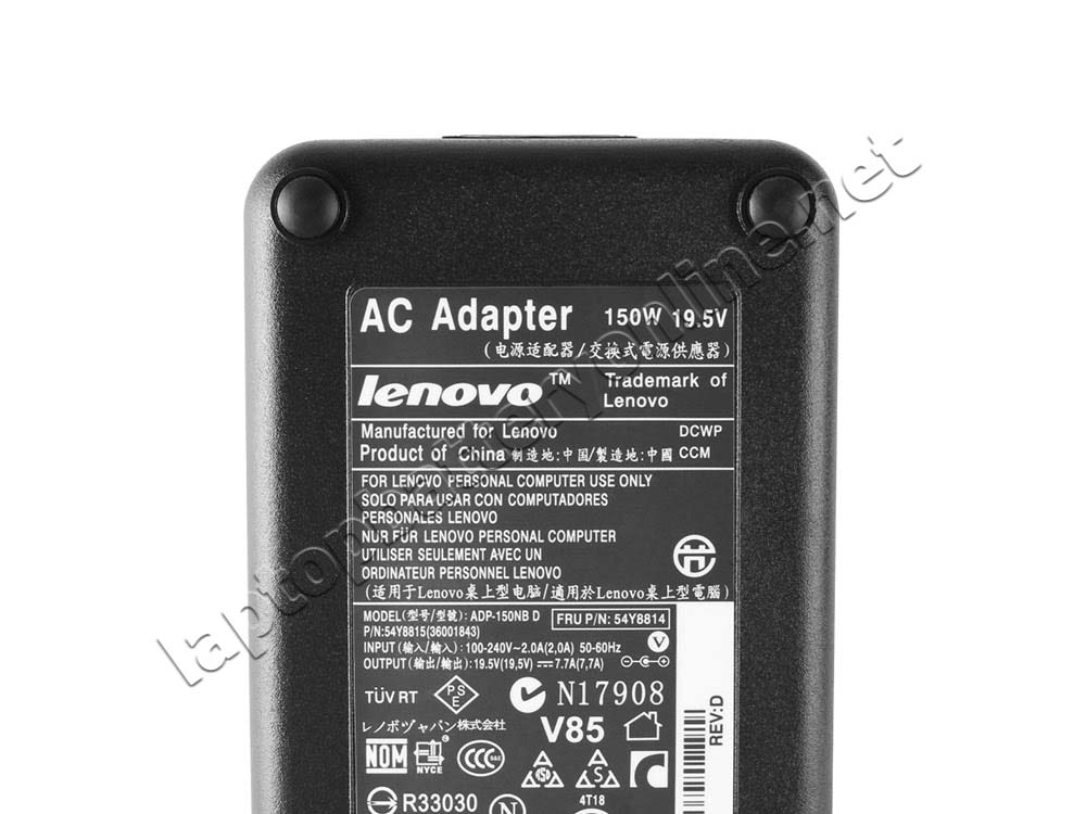 Original 150W Lenovo ThinkCentre M72z 3554-E3U AC Adapter Charger - Click Image to Close