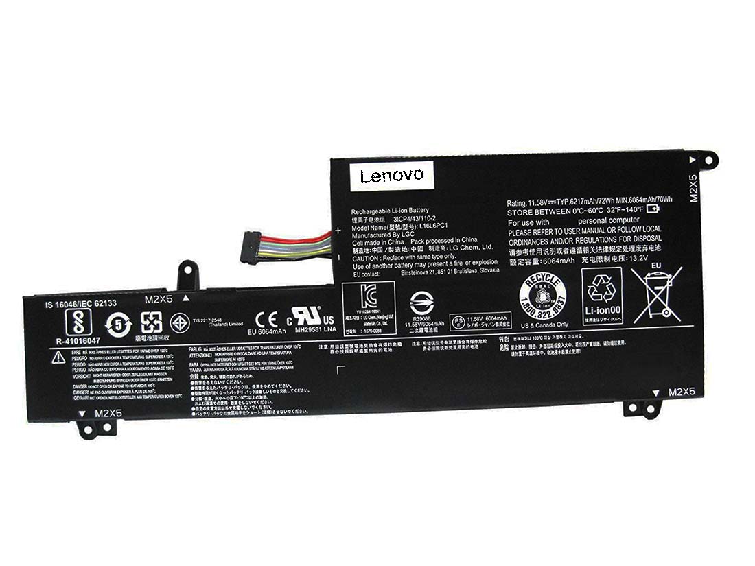 Original Lenovo Yoga 720-15IKB 80X70093GE Battery 72Wh 6064mAh