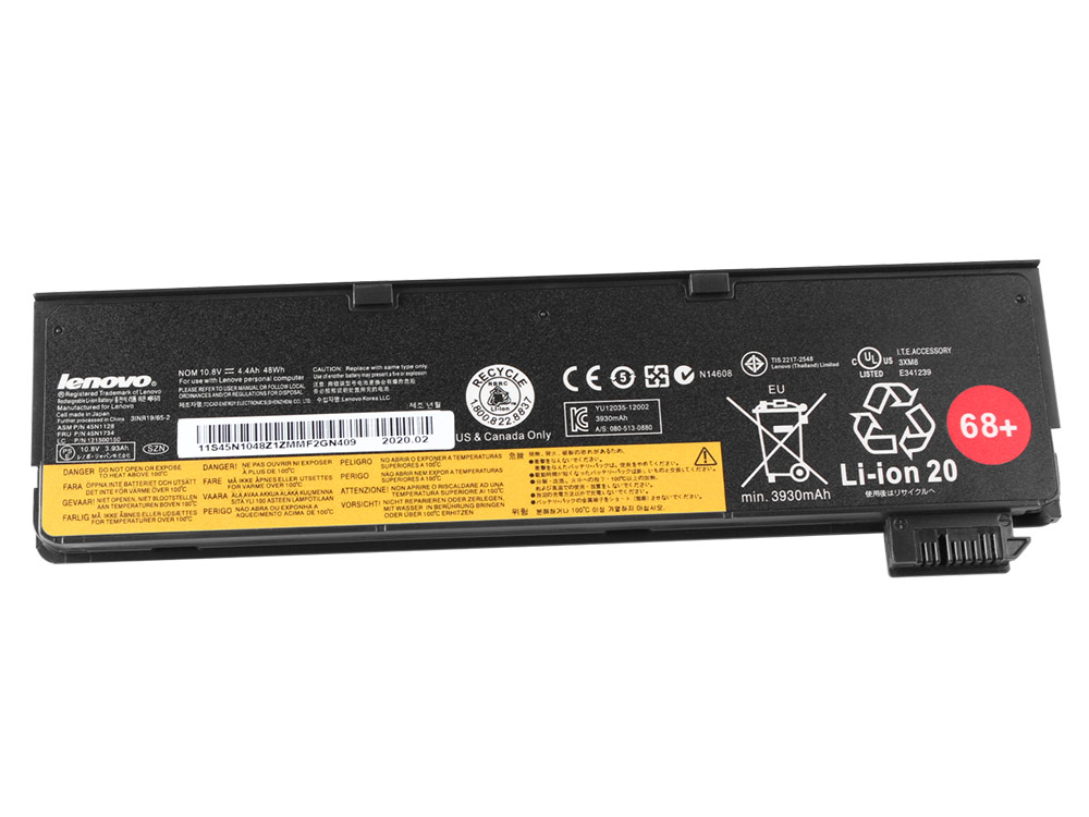 48Wh Lenovo 0C52862 45N1132 45N1133 45N1134 45N1137 Battery