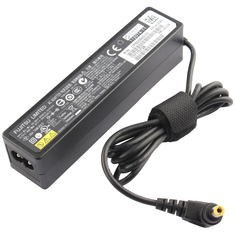 Original 65W Slim Fujitsu Lifebook U554 AC Adapter Charger Power Cord