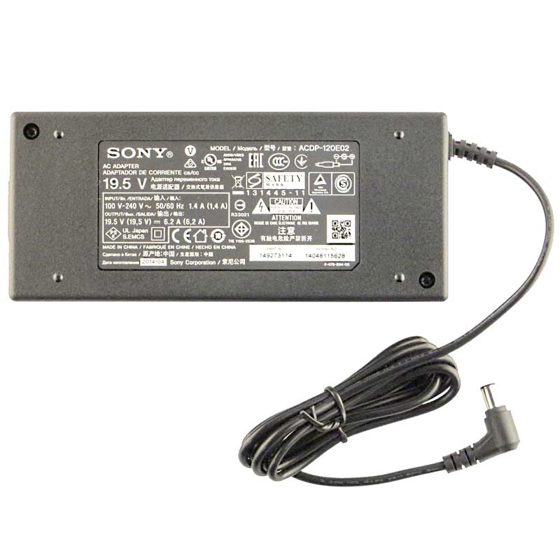 Original 120W Charger Sony KD-49XF7073SU TV AC Adapter