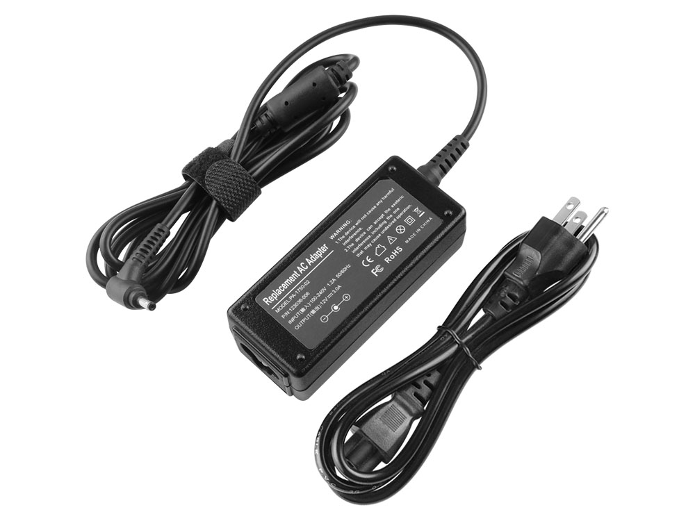 36W Toshiba AT15LE-A32 PDA0EU-00101Y AC Adapter Charger Power Cord